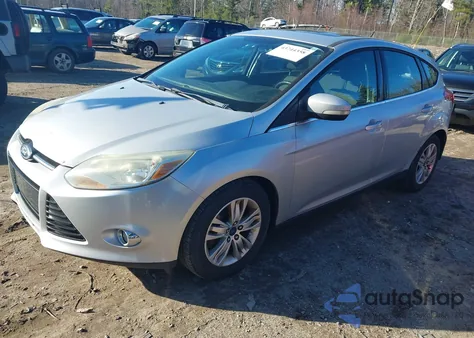 2012 Ford Focus Sel из США, поврежденный, VIN 1FAHP3M22CL229185